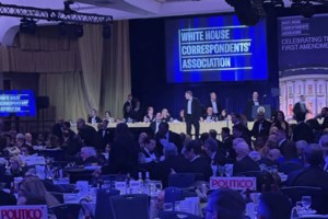 Shots fired as gunman charges toward ballroom at White House correspondents' dinner. Trump unharmed