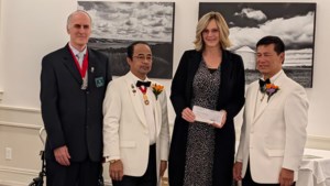 Knights of Columbus present donation to Special Olympics Saskatchewan