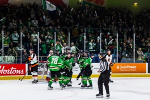Owen Corkish hat trick leads Prince Albert Raiders to Game 5 win over Medicine Hat Tigers