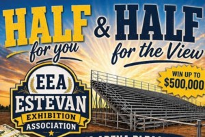Estevan exhibition launches 50-50 for new bleachers