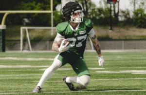 ‘It’s going to be a competition’: Canadian receivers aim to make CFL impression as Riders rookie camp begins