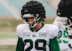 From picking off Trevor Harris to facing his brother: Saskatchewan Roughriders DB Carson Sombach’s dream week