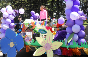 Architectural Technologies students’ work blossoms at Queen City Pride parade