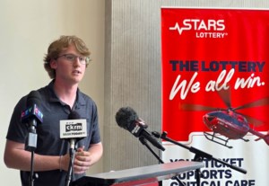 STARS patient shares survival story as lottery launches