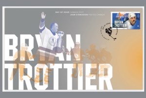 Canada Post unveils stamp set including Saskatchewan-born hockey legend Bryan Trottier
