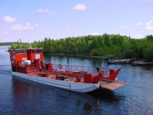 Wollaston Lake Barge begins season, remains vital northern link