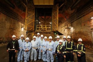 Going underground for a closeup on potash production
