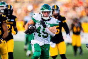 Scott Schultz backs Saskatchewan Roughriders taking cautious approach with A.J. Ouellette’s injury