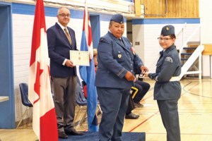 633 Royal Canadian Air Cadet Squadron members honoured