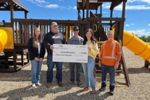 New Arcola play structure receives a big financial boost