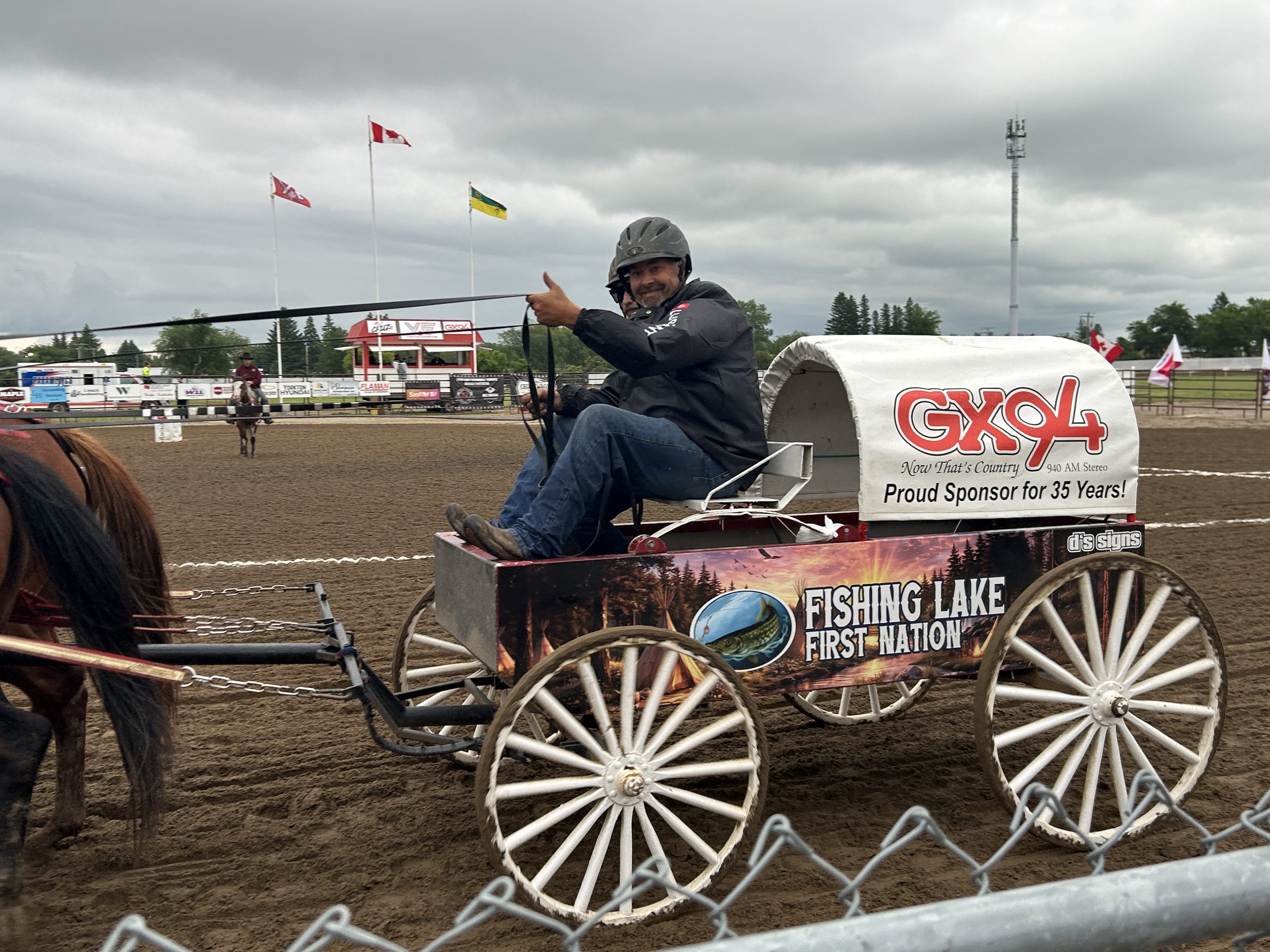 Night 1 of Races at the Yorkton Exhibition Summer Fair
