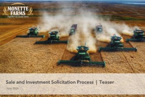 Monette land sale goes live
