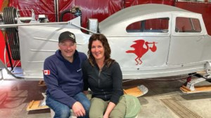 Snowplanes from all over Canada and the US gathering in Moosomin July 11