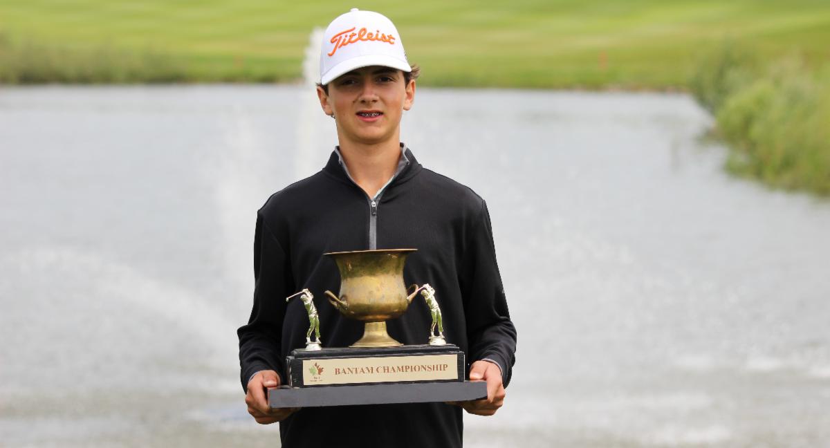 Melville’s Keaton Kreklewich captures under-15 boys crown at Saskatchewan Junior Golf Championships