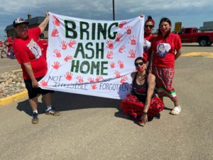 Walk for missing North Battleford woman Ashley Morin brings community together