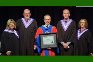 The McDougall family awarded honorary degree from Sask Polytech