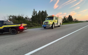Nipawin fire responds to collision with injuries on Highway 55