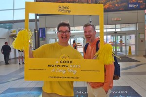 Good Morning Project spreads kindness at YQR Airport