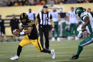‘We didn’t make the adjustments’: Riders left reeling after Tre Ford leads Hamilton to comeback win