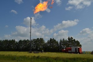 SaskEnergy says flaring reduces emissions while isolating section of gas line near Sturgis
