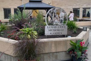 Hospital garden salutes dedicated co-op employee, community member