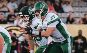 ‘I’ve just got to be better’: Riders Trevor Harris takes accountability for Hamilton loss