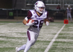 Regina Thunder RB Peter Boersch having no problem pulling double duty with Roughriders