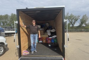 Swift Current man organizes donation drive for B.C. wildfire evacuees