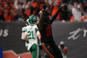 Roughriders penalties and miscues lead to comfortable win for B.C. Lions