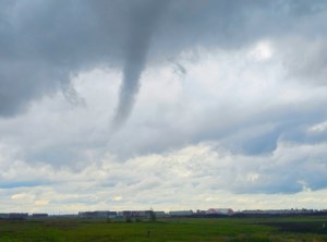 Cold air funnels not usually dangerous