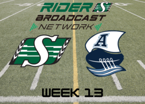 CFL Week 13 schedule