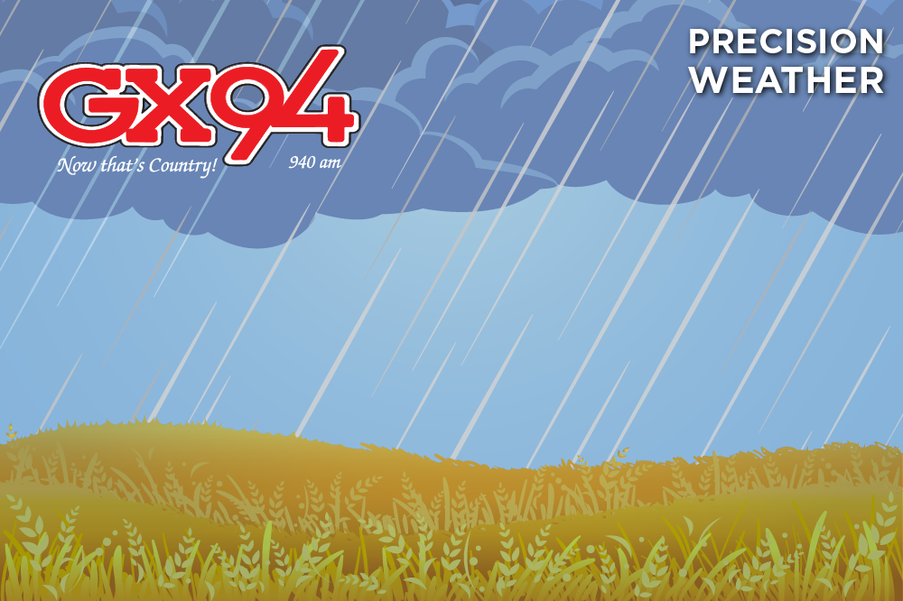 GX94 Precision Weather Forecast – Monday August 24th, 2026. (AM)