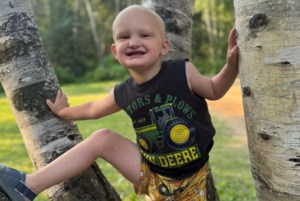 Yorkton firefighters take on marathon to support local boy with rare condition