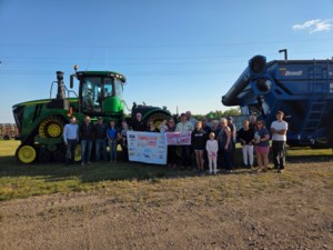 Week one of the harvest edition of GX94 Supper in the Field, heads to Grandview, Manitoba