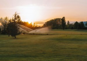 Winterization of park irrigation systems underway