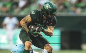 Riders receiver Daniel Wiebe looking forward to ‘awesome’ environment in Labour Day Classic