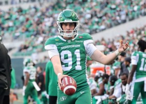 Riders punter Oscar Chapman looks back at ‘that’ hit and Saskatchewan's win over Argos