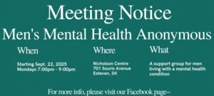 Estevan men’s mental health group makes positive difference