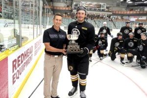 Team Black wins intersquad game to wrap up Bruins’ training camp