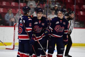 Zach Lansard’s hat trick, four-point night leads Pats over Warriors in WHL preseason action
