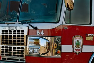 S'toon firefighters prevent further damage of exterior fire