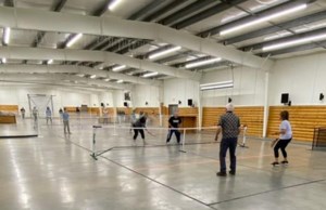 Cut Knife Rec Board gets the pickleball rolling for outdoor court