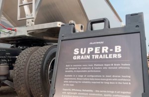 Grain trucks lose interest with farmers in the age of the Super-B