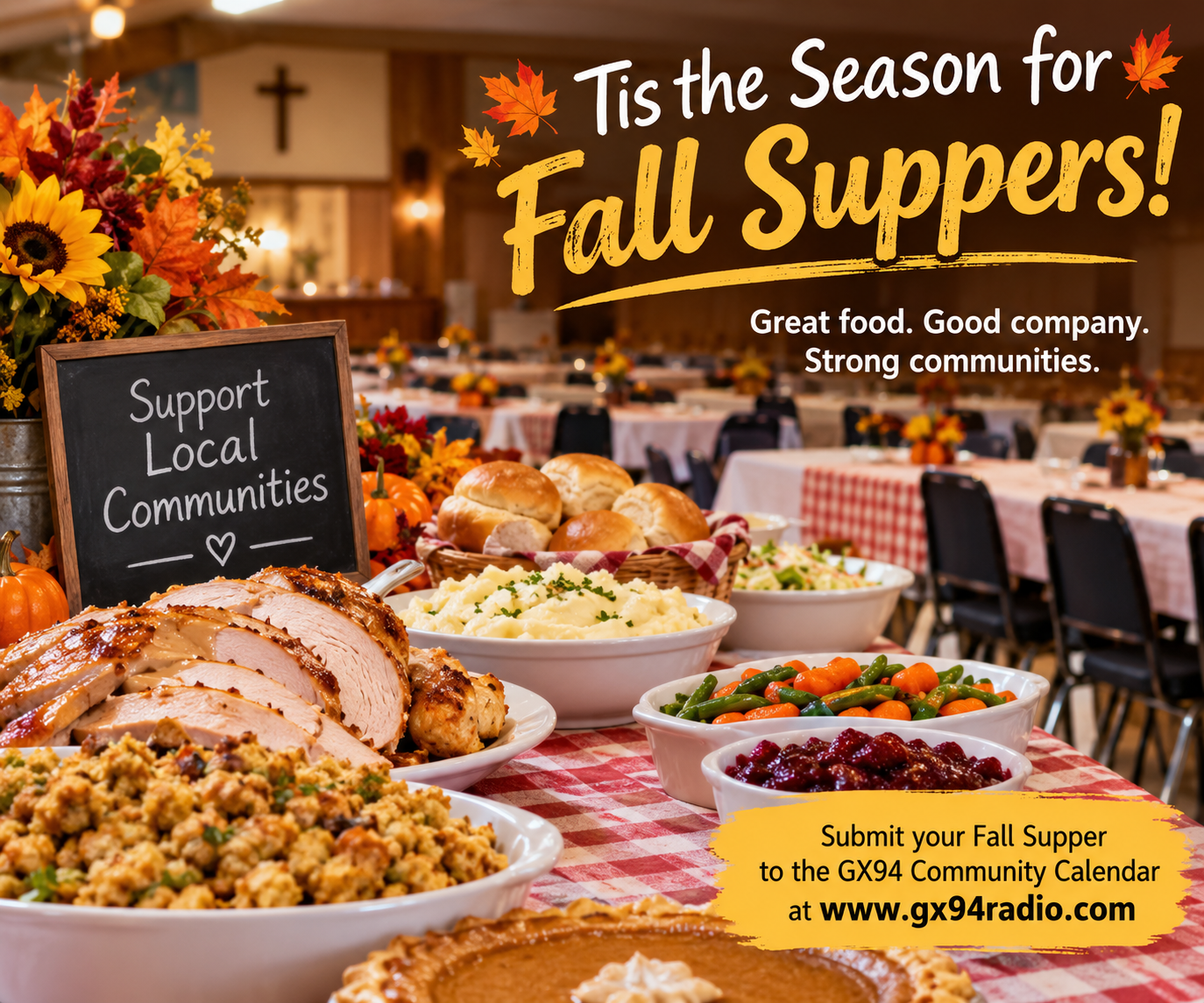 Tis The Season For Fall Suppers!