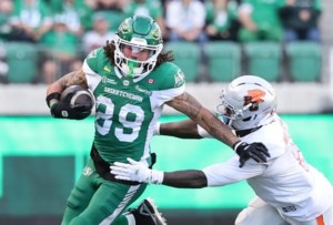 Riders Week 17 Depth Chart: A.J. Ouellette, Kian Schaffer-Baker, Albert Awachie all return in B.C.