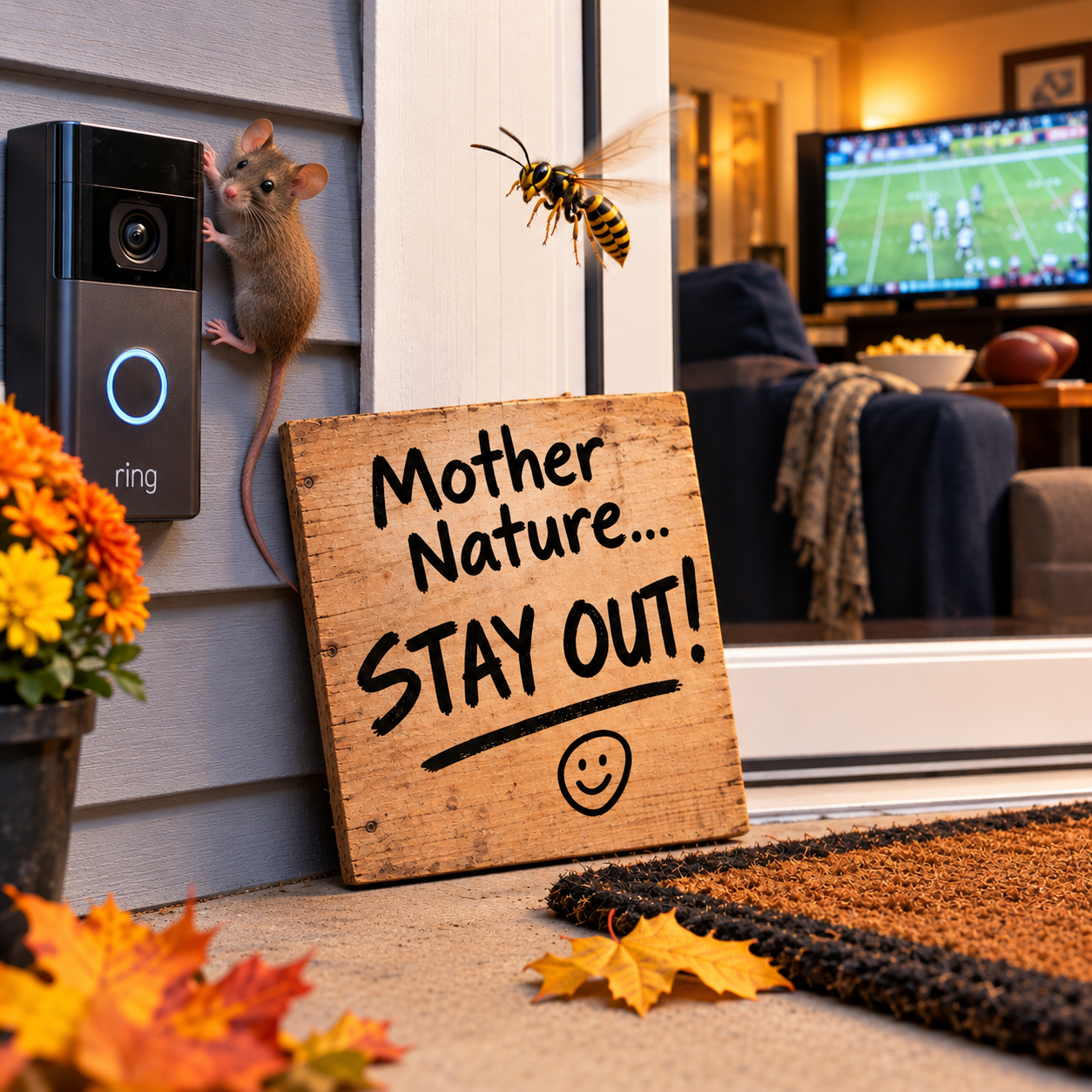Mother Nature, Stay Out!