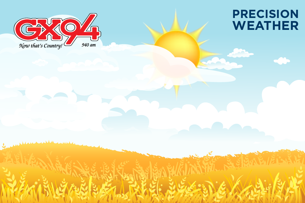 GX94 Precision Weather Forecast – Tues. Sept. 29, 2026 (Midday)
