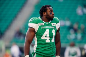 Why Albert Awachie's impact on Saskatchewan Roughriders can't be measured by stats