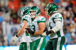 ‘This is going to be a cool matchup’: Why Riders must be cognizant of Calgary’s front four