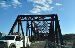 Traffic Bridge closed starting Sunday evening